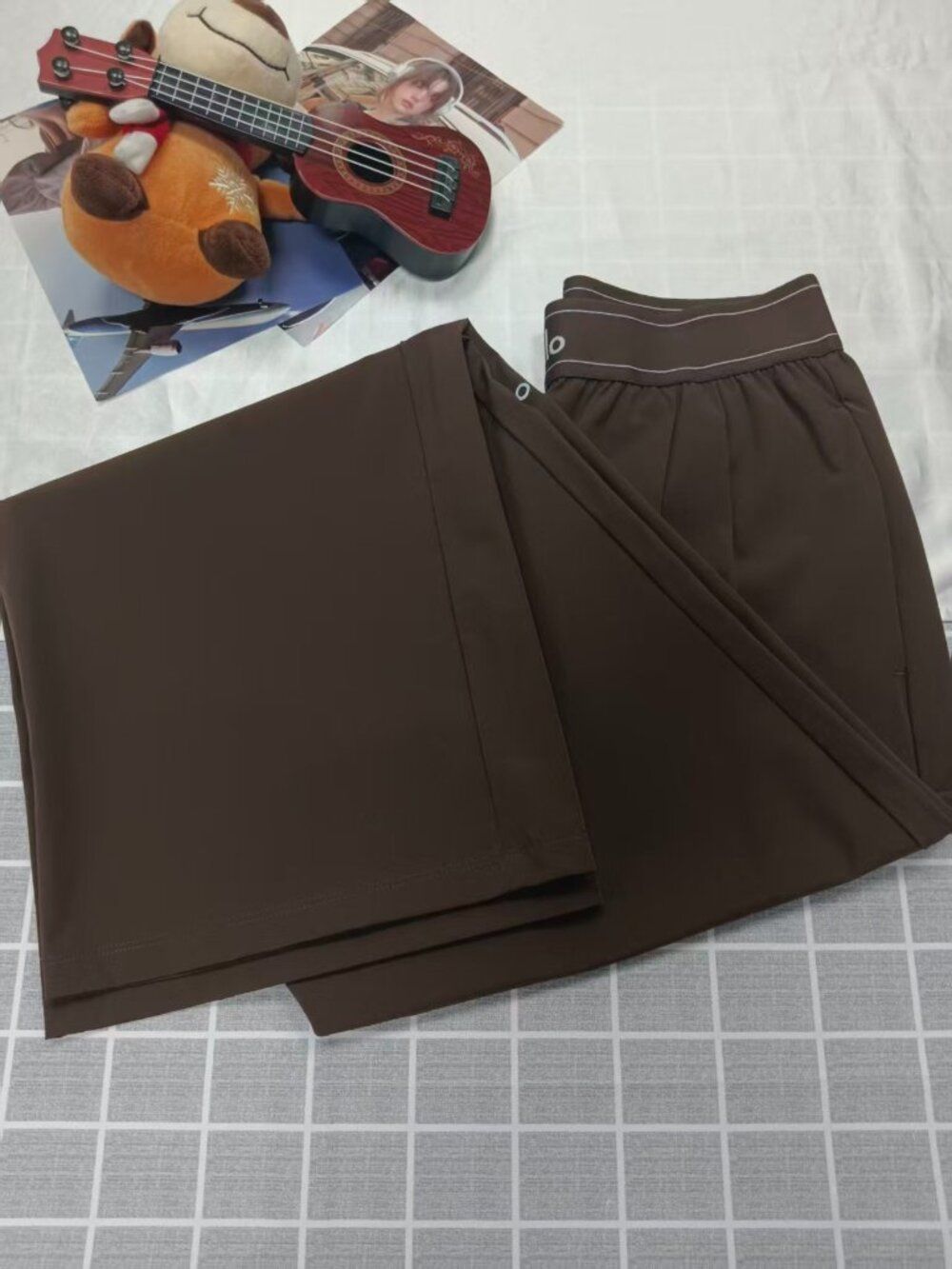 Brown Alo Yoga Suit Up Trouser(Regular)Wide Leg🦋 - Picture 7 of 9